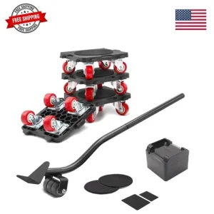 Furniture Mover with Wheels, 360° Rotation Wheels Furniture Dolly for Moving ...